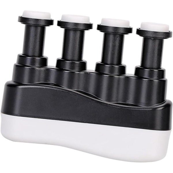 Vinger Krachttrainer - Grip Versterker - Vingerbehendigheid Verbeteren - Hoge Sterkte Metalen Veren - 9.2 x 7.2 cm - Zwart