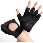 Vingerloze Fitnesshandschoenen met Dikke Vulling en Handpalmbescherming voor Gewichtheffen en Krachttraining