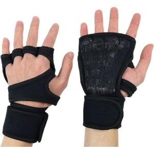 Vingerloze Handschoenen voor Krachttraining en Fitness met Polsbanden