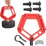 Vingerversterker - Krachttrainer Hand - Handkracht Verbeteren - Flexibel Weerstandssysteem - 660 g - Rood