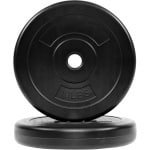Vinyl Halterplaat voor Krachttraining en Fitness - 1-inch Standaard Gewicht