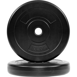 Vinyl Halterplaat voor Krachttraining en Fitness - 1-inch Standaard Gewicht