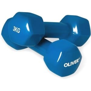 Vinyl Halters Met Diverse Gewichten Voor Effectieve Krachttraining