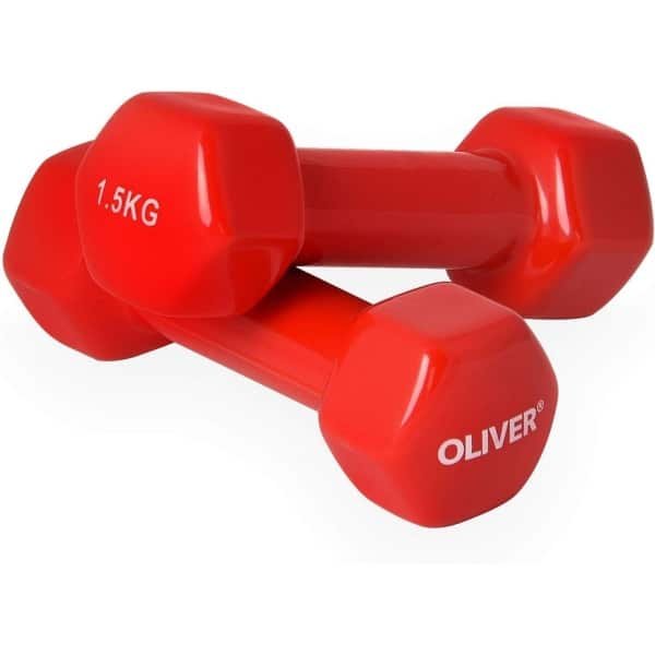 Vinyl Halters voor Krachttraining - Diverse Gewichten voor Effectieve Workout