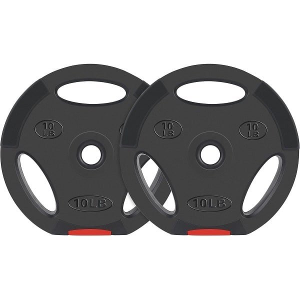Vinyl Halterschijven voor Krachttraining - Standaard 1-Inch Plaat Set