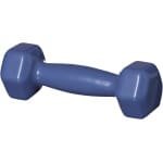 Vinyl halter 1 kg voor krachttraining, duurzaam en comfortabel