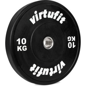VirtuFit Bumper Plate - 50 mm - 10 kg - Olympische Halterschijf van Rubber - Duurzaam Materiaal - Schokabsorberende Bumper Plates - CrossFit & Krachttraining