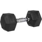 VirtuFit Hexa Dumbbell Pro - 10 kg - Hexagon Dumbbell - Duurzaam en Slijtvast - Krachttraining - Gewicht - CrossFit & Fitness - Geschikt voor Beginners en Professionals - Per Stuk Verkocht