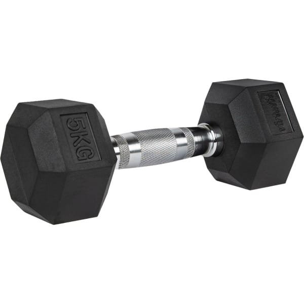 VirtuFit Hexa Dumbbell Pro - 5 kg - Hexagon Dumbbell - Duurzaam en Slijtvast - Krachttraining - Gewicht - CrossFit & Fitness - Geschikt voor Beginners en Professionals - Per Stuk Verkocht