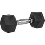 VirtuFit Hexa Dumbbell Pro - 9 kg - Hexagon Dumbbell - Duurzaam en Slijtvast - Krachttraining - Gewicht - CrossFit & Fitness - Geschikt voor Beginners en Professionals - Per Stuk Verkocht