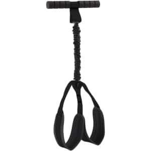 Voetpedaal Weerstandsband - Pedaal Trainer - Krachttraining Thuis - Verstelbare Weerstand - 50-100 lbs - Zwart