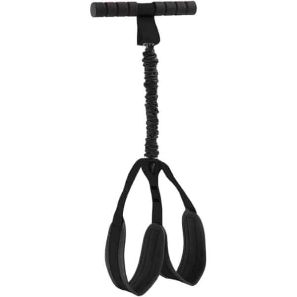Voetpedaal Weerstandsband - Pedaal Trainer - Krachttraining Thuis - Verstelbare Weerstand - 50-100 lbs - Zwart
