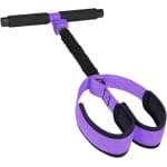 Voetpedaal Weerstandsband - Pedaal Trainingsapparaat - Full Body Krachttraining - Niet-slip Voetpedalen - 62 cm Lengte - Paars