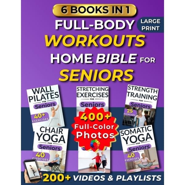 Volledige Lichaam Workout voor Senioren: Yoga, Pilates, Stretching & Krachttraining
