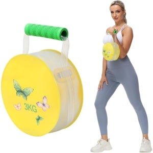 Vouwbare en Verstelbare Kettlebell 3 kg - Ideaal voor Thuis Workout en Krachttraining