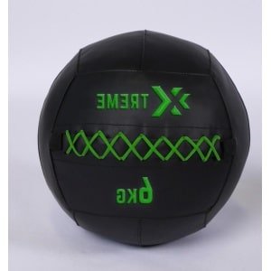 Wall Ball - Medicijnbal Gewichtbal - Krachttraining Core - Antislip Gestructureerd - 6 kg 30 cm - Groen