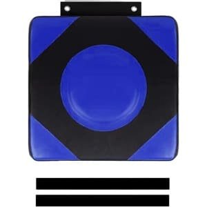 Wand Stootkussen - Boks Pad - Cardio Training - Geruisloos & Muurvriendelijk - 30x30x10 cm - Blauw