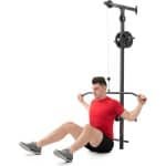Wandgemonteerde Lat Pulldown Machine voor Krachttraining Bovenlichaam en Buikspieren