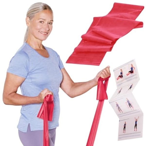 Weerstandsband 2,5 m - Fitnessband voor Krachttraining, Flexibiliteit en Revalidatie - Ideaal voor Fysiotherapie en Sport