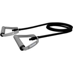 Weerstandsband - Fitness Tube - Krachttraining Oefeningen - Niveau 3 Zwaar - 20 x 134 x 44 cm - Zwart