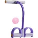 Weerstandsband Pedaal - Krachttraining Extender - Thuis Workout - Verbeterde Stabiliteit - 26.5 x 4 x 6 cm - Paars Schuim