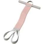 Weerstandsband - Pedaalweerstandsband - Breukbestendig elastisch buikspiertouw - Elastische weerstandsband - Met handvatten - Training voor het hele lichaam - Unisex - Geschikt voor krachttraining en diverse krachttrainingsmethoden - Roze