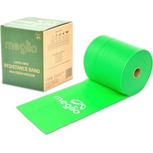 Weerstandsband rol 46m - Latexvrije fitnessband voor krachttraining en revalidatie