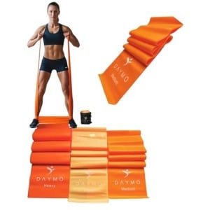 Weerstandsband set van 3 - ideale fitnessbanden voor krachttraining en stretching
