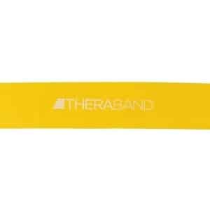 Weerstandsband voor Pilates, CrossFit, Yoga en Fysiotherapie - Gele Latexband Beginnersniveau 1, 45,5 cm, 10 Stuks