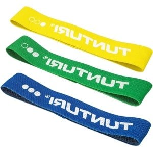 Weerstandsbanden Set - Fitness Banden - Krachttraining Thuis - Textiel en Duurzaam - 3 Weerstanden - Blauw Groen Geel