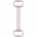 Weerstandsbanden Set - Fitness Elastieken Pilates - Krachttraining Thuis - 6 Weerstandsniveaus - 60 x 10 cm - Roze