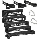 Weerstandsbanden Set van 4 voor Thuisfitness en Krachttraining