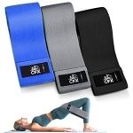 Weerstandsbanden Set voor Fitness en Yoga - 3 Sterkte Niveau's voor Krachttraining en Beentraining