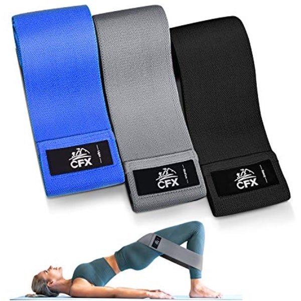 Weerstandsbanden Set voor Fitness en Yoga - 3 Sterkte Niveau's voor Krachttraining en Beentraining