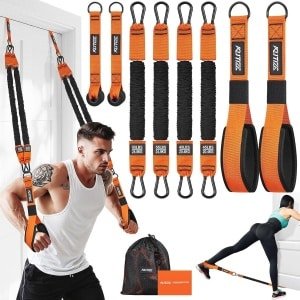 Weerstandsbanden Set voor Thuis Fitness - Trainingsapparatuur voor Krachttraining en Yoga