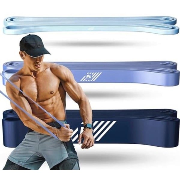 Weerstandsbanden set van 5 - Heavy, Medium en Light - Perfect voor krachttraining en fitness oefeningen