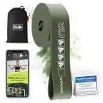 Weerstandsbanden set voor krachttraining en stretching - 5 niveaus weerstandsbanden met tas