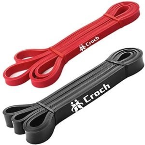 Weerstandsbanden van natuurlijk latex voor krachttraining en flexibiliteit, optrekhulp en spieropbouw