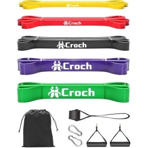 Weerstandsbanden van natuurlijk latex voor krachttraining en spieropbouw
