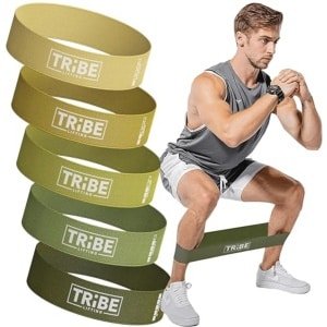 Weerstandsbanden voor Work-out - Oefenbanden voor Fitness en Krachttraining - Set van 3 voor Benen en Heupen