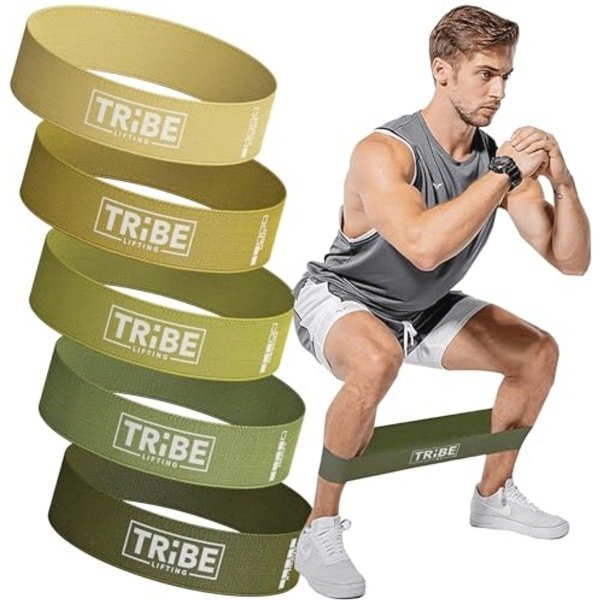 Weerstandsbanden voor Work-out - Oefenbanden voor Fitness en Krachttraining - Set van 3 voor Benen en Heupen