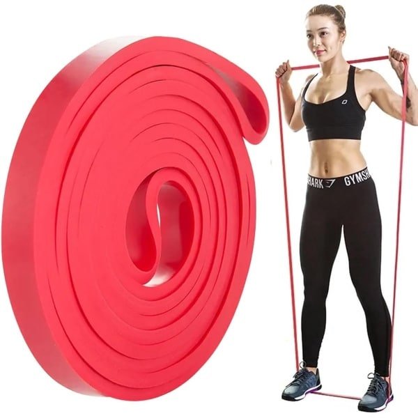 Weerstandsbanden voor training, fitness en fysiotherapie - Elastische fitnessbanden voor krachttraining en yoga