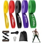 Weerstandsbandenset met 5 weerstandslevels - Ideaal voor fitness, yoga en krachttraining