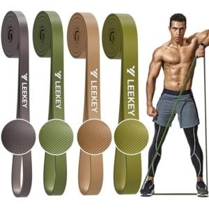 Weerstandsbandset voor Krachttraining en Fysiotherapie - Pull-up Hulpbanden en Stretch Weerstandsbanden