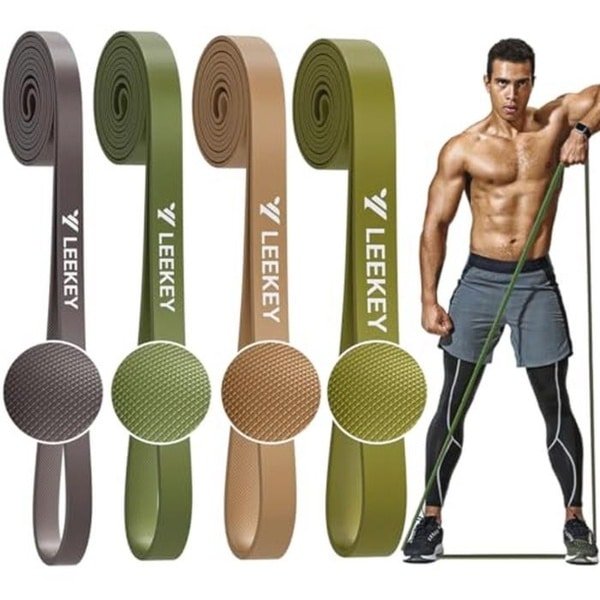 Weerstandsbandset voor Krachttraining en Fysiotherapie - Pull-up Hulpbanden en Stretch Weerstandsbanden