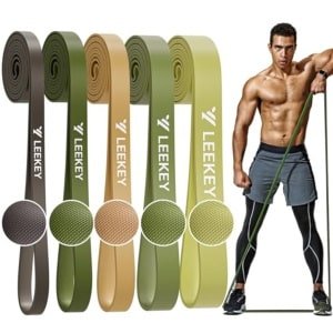 Weerstandsbandset voor krachttraining en fysiotherapie - Pull-up hulpbands en stretchweerstandsbanden