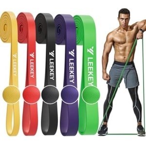 Weerstandsbandset voor weerstands- en krachttraining, pull-up-hulpmiddelen, stretchbanden voor fysiotherapie en thuistraining