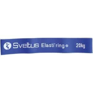 Weerstandsring - Fitness elastiek - Krachttraining Benen - Gemaakt in Frankrijk - 20 kg weerstand - Blauw
