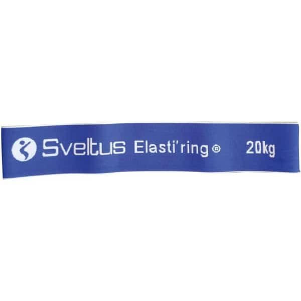 Weerstandsring - Fitness elastiek - Krachttraining Benen - Gemaakt in Frankrijk - 20 kg weerstand - Blauw