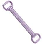 Weerstandstouwen Set - Fitness Elastieken - Krachttraining Lichaamsvorming - 6 Snelheden Verstelbaar - 23.6 Inch Lengte - Paars